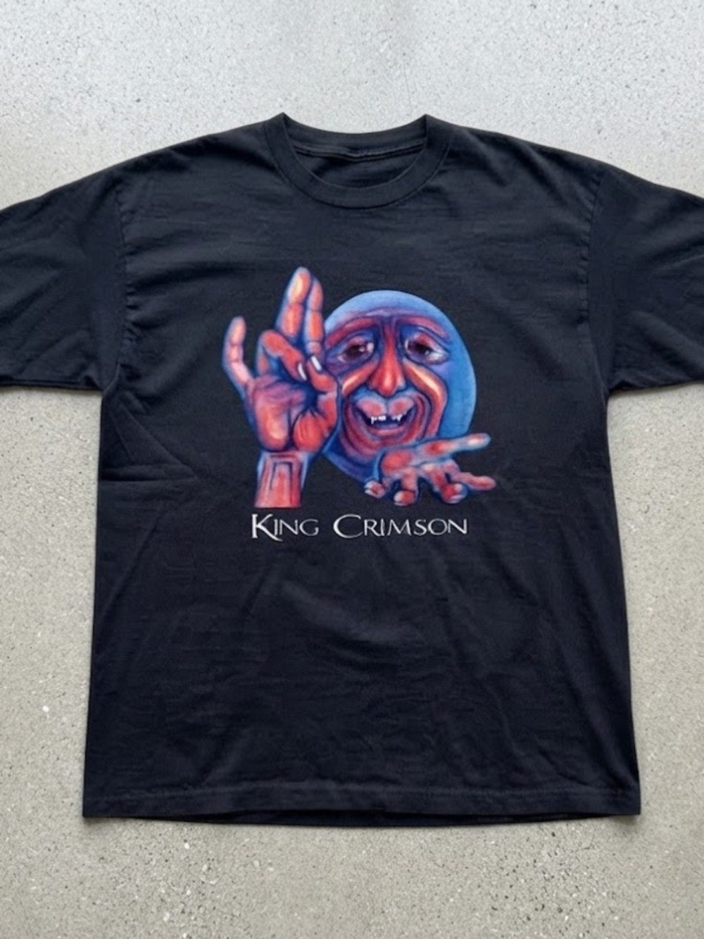 King Crimson Prog Rock Band Logo Graphic Art Gildan T-Shirt